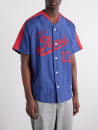 Aimé Leon Dore - Printed Cotton-Jersey Shirt - Blue