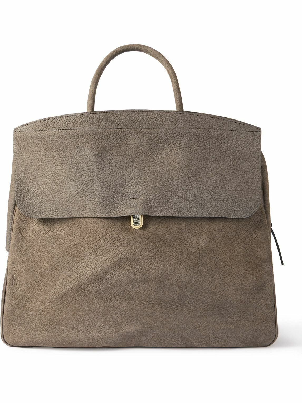 Bleu de Chauffe - Zoom Full-Grain Nubuck Weekend Bag