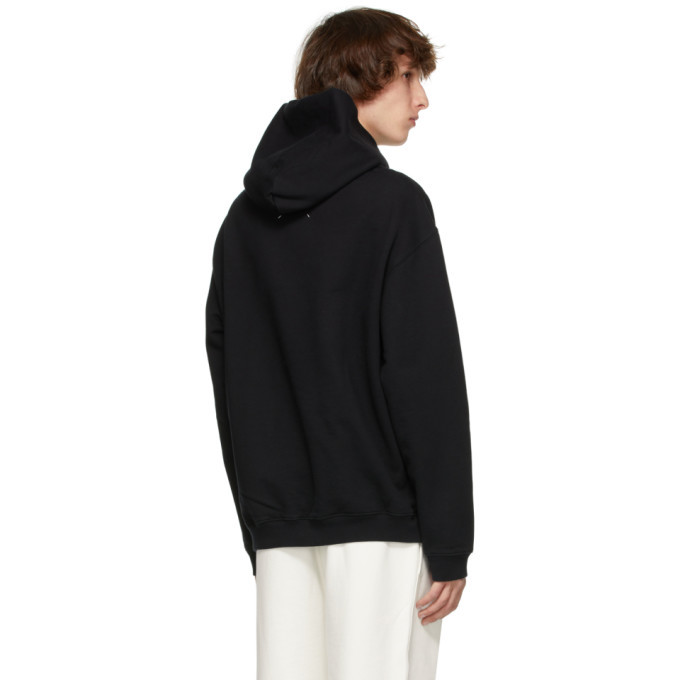 Maison Margiela Black 1CON Zip-UP Hoodie Maison Margiela