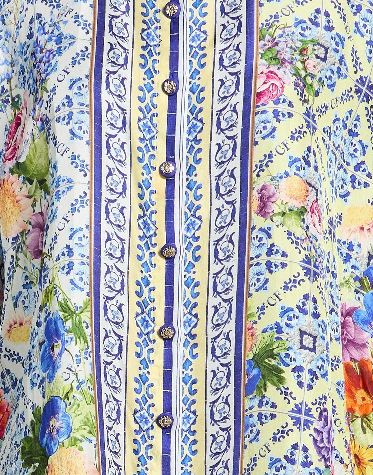 Camilla Womens Shirt in Blue