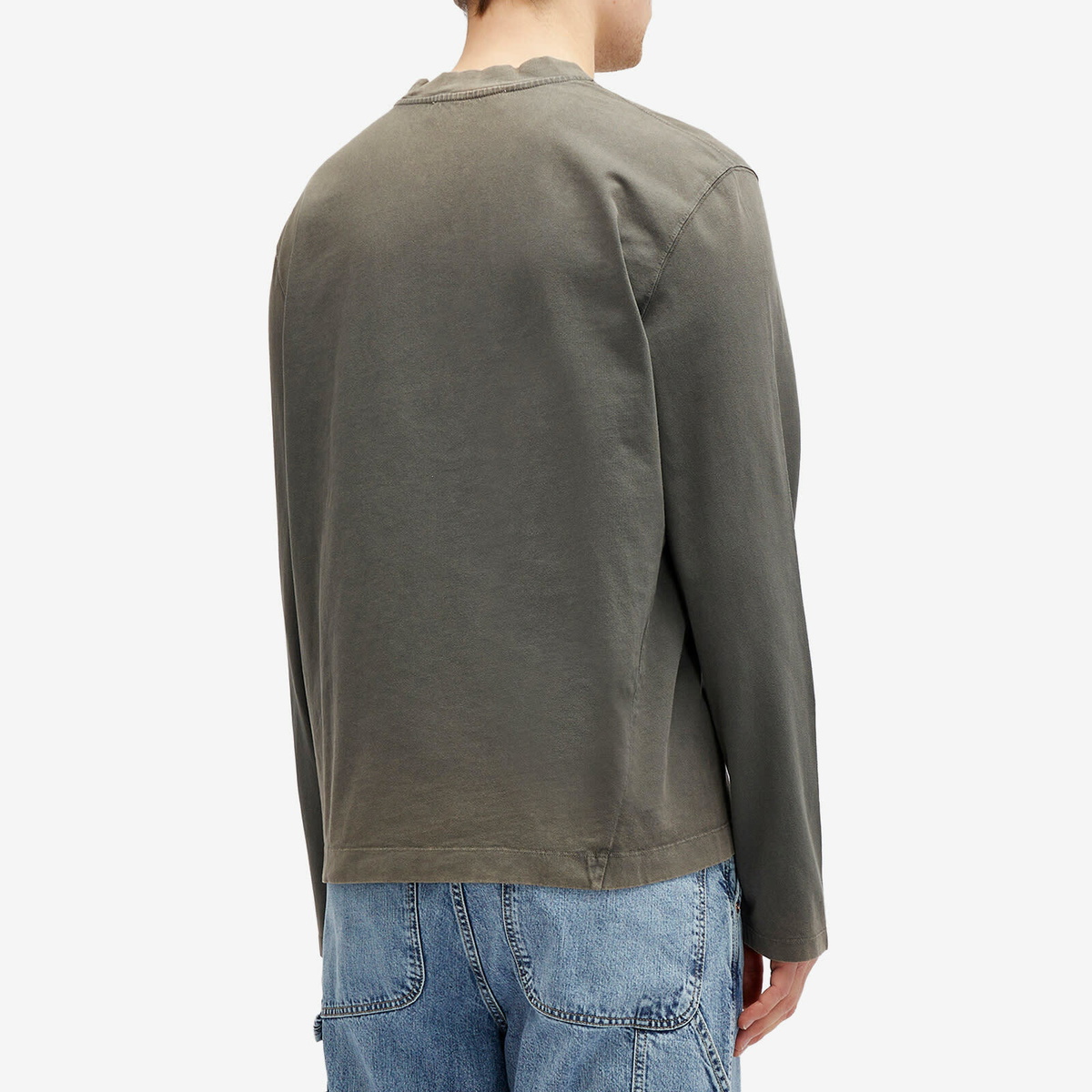 Our Legacy Men's Antique Coating Big Long Sleeve T-Shirt in Our Legacy Men's Antique Coating Big Long Sleeve T-Shirt in