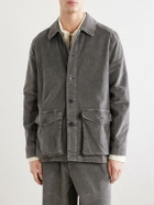 Officine Générale - Suny Stretch-Cotton Corduroy Jacket - Gray