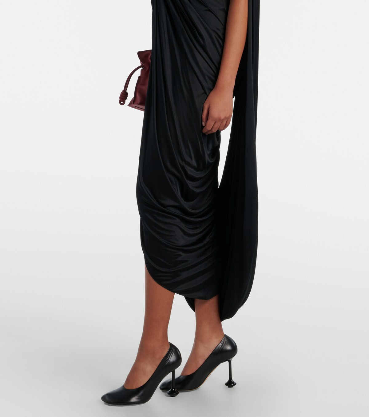 Loewe Draped midi dress