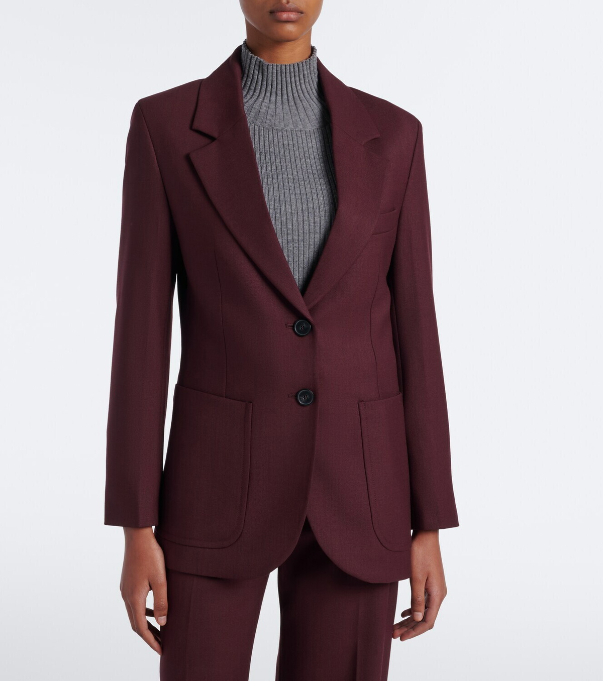 Victoria Beckham Katherine flannel blazer