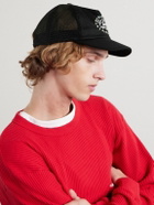 Cherry Los Angeles - Studded Five Star Logo-Embroidered Canvas and Mesh Trucker Cap