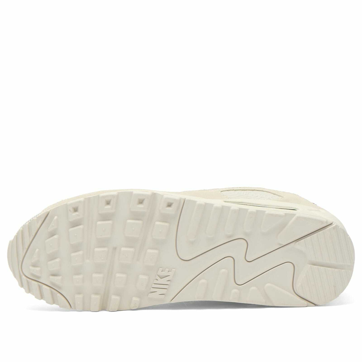 Nike Air Max 90 Qs Sneaker in Coconut Milk/Deep Royal Blue/Brown
