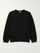 Dries Van Noten - Oversized Cotton-Jersey Sweatshirt - Black