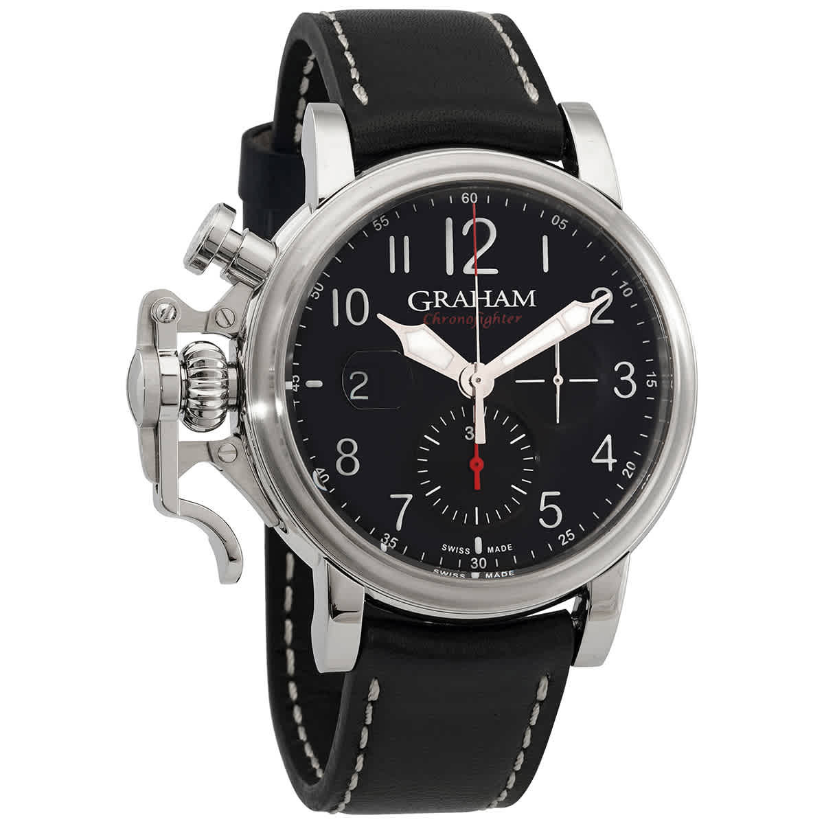 Graham Chornofigher Vintage Chronograph Automatic Black Dial Unisex Watch 2CVDS.B29A