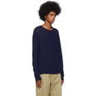 Jil Sander Plus Navy Wool Sweater