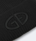 Goldbergh Valerie embroidered ribbed-knit beanie