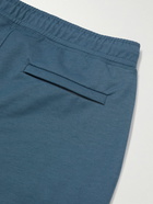 Sunspel - Active Straight-Leg Cotton-Jersey Shorts - Gray