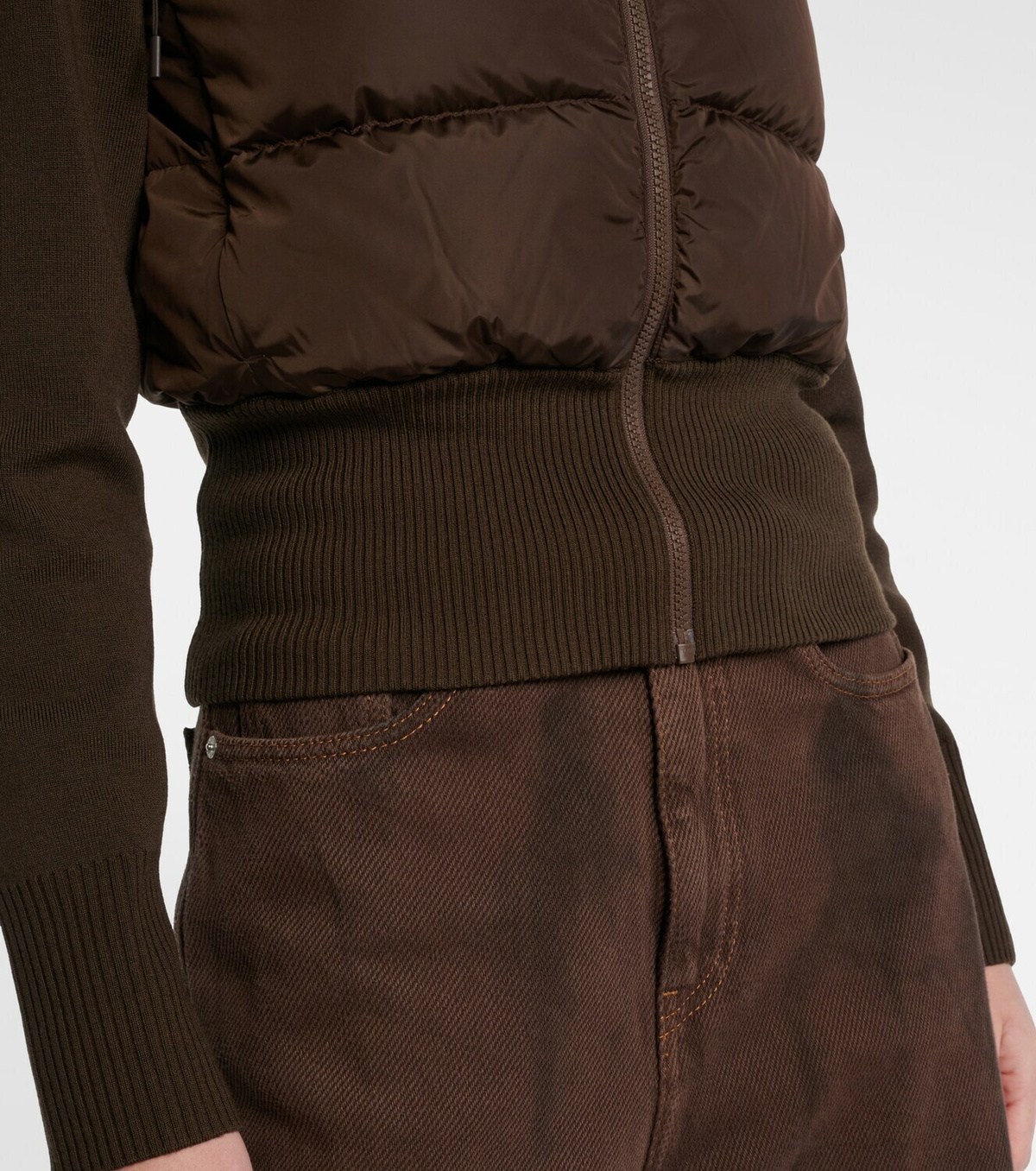 Canada Goose HyBridge® wool-blend down jacket