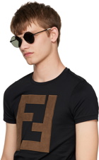 Fendi Gunmetal Fendi Sky Sunglasses