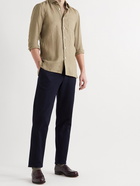 Kiton - Slim-Fit Linen-Gauze Shirt - Neutrals