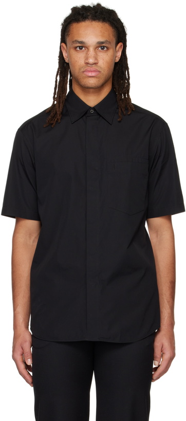 Photo: Dunhill Black Stripe Shirt