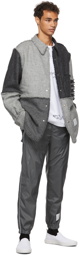 Thom Browne Shetland Wool Quarter-Split 4-Bar Button Jacket