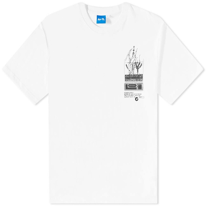 Photo: Lo-Fi Men's Antenna T-Shirt in White