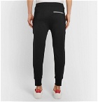 Neil Barrett - Slim-Fit Stretch-Cotton and Modal-Blend Jersey Sweatpants - Men - Black