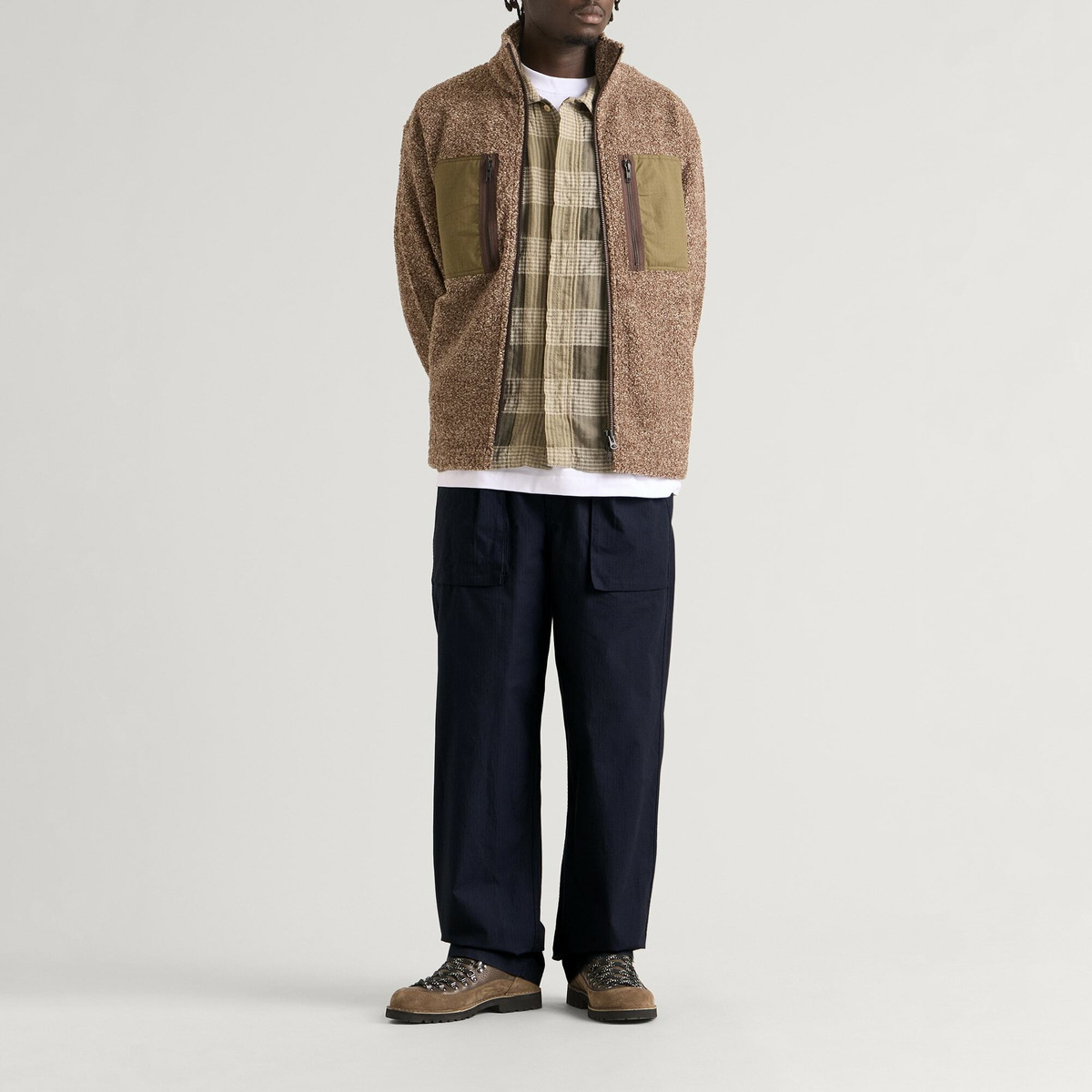 Café Mountain Men's Activity Trousers in Deep Navy