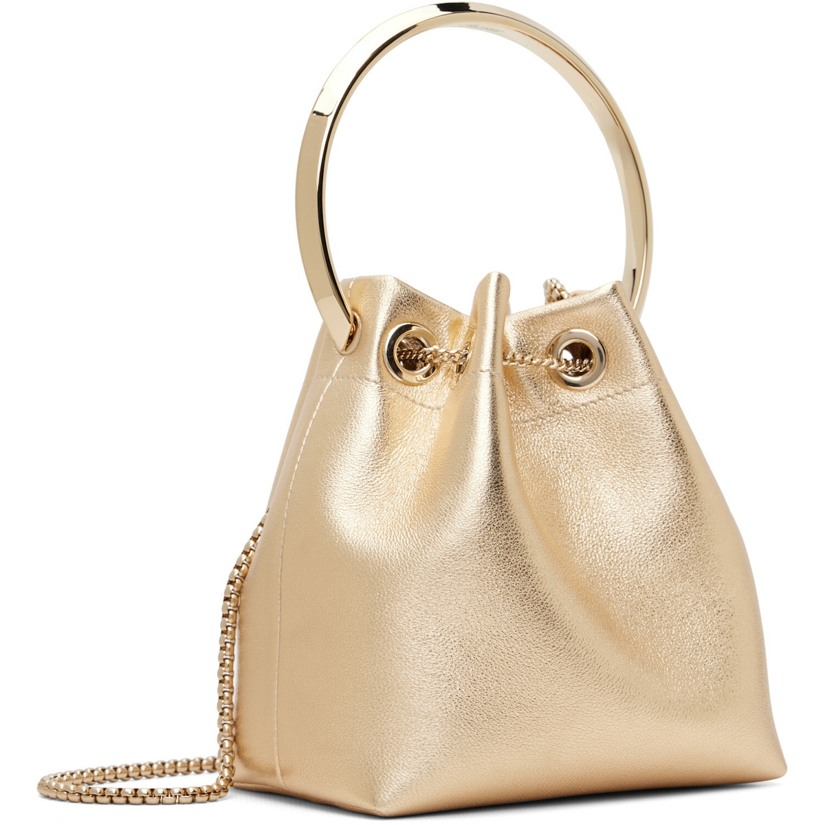 Jimmy Choo Gold Bon Bon Bag