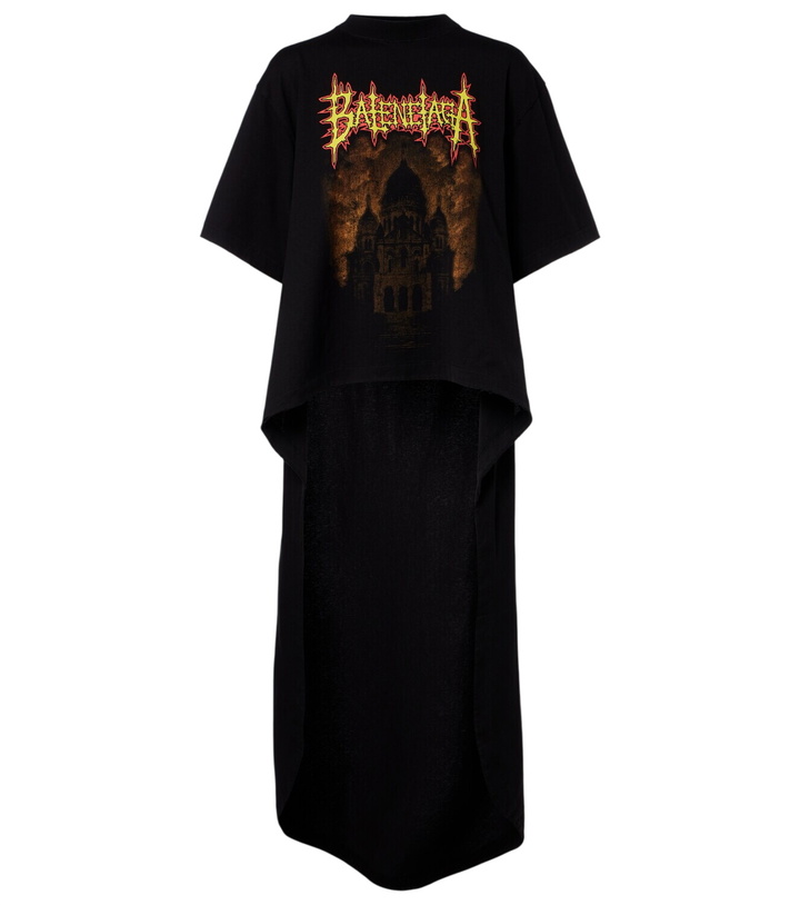 Photo: Balenciaga Printed cotton jersey T-shirt