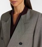 Victoria Beckham Beatrice wool and mohair blazer