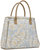Versace Blue Barocco Cooler Bag