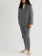 Fear of God - Double-Breasted Super 120s Wool Suit Jacket - Gray