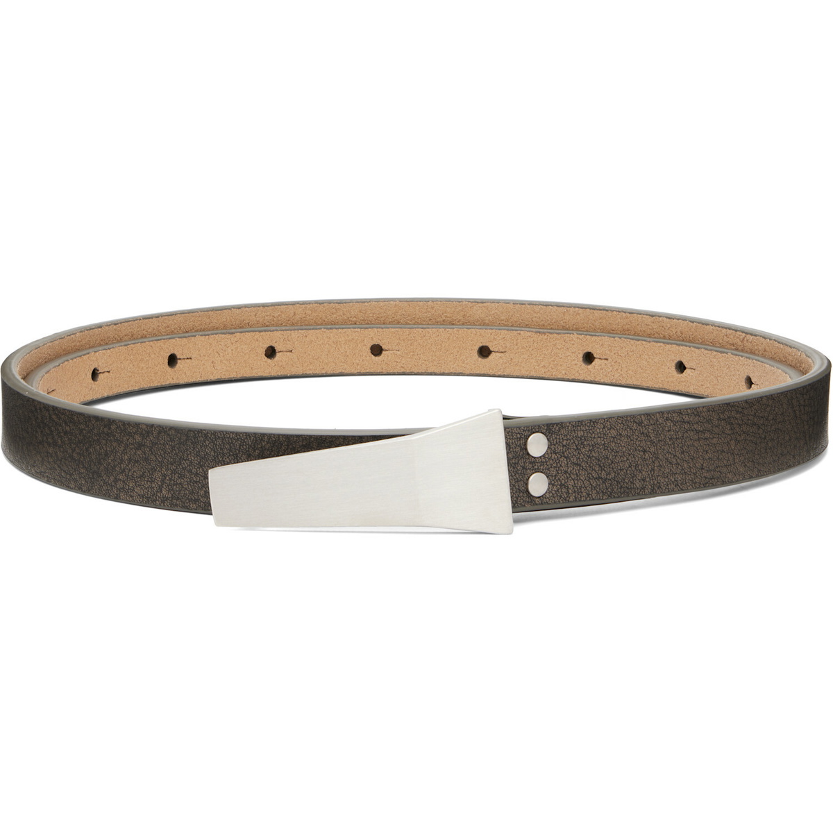 Rick Owens Gray Tower Trunk Belt