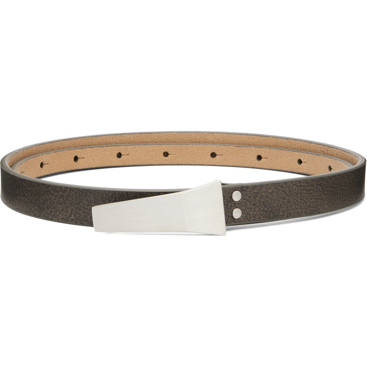 Photo: Rick Owens Gray Tower Trunk Belt