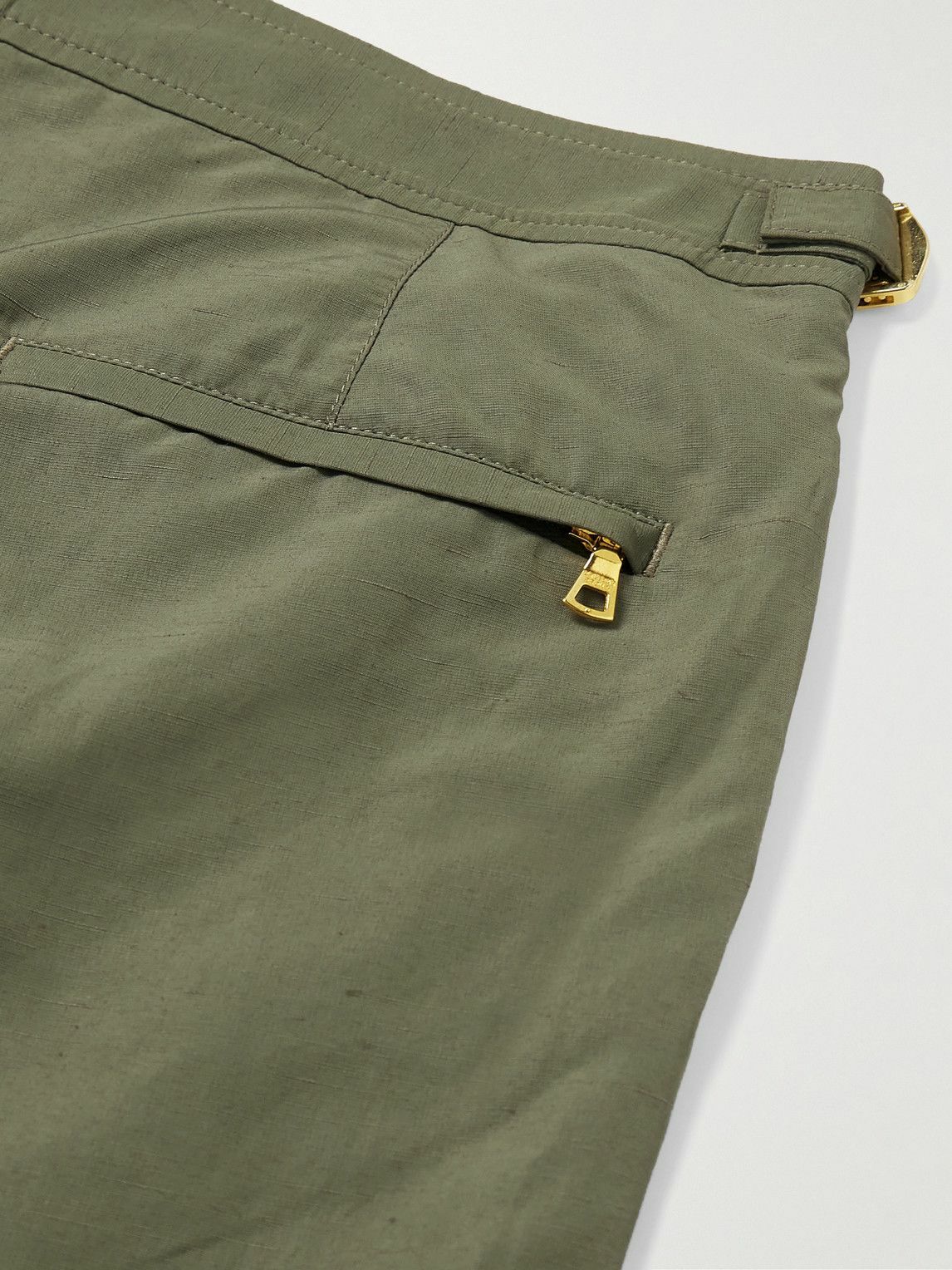 Orlebar Brown - Bulldog Slim-Fit Mid-Length Swim Shorts - Green