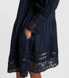Ulla Johnson Lace and cotton minidress