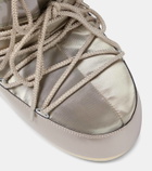 Moon Boot Icon Low Glance satin snow boots