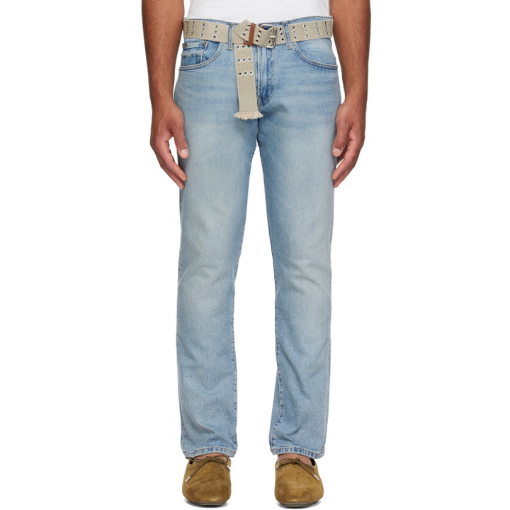Photo: Polo Ralph Lauren Blue Varick Slim Straight Jeans
