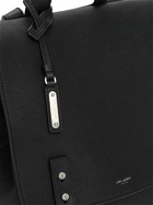 SAINT LAURENT - Logo Sac De Jour Leather Backpack