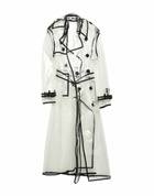 Dolce & gabbana Womens Overcoat & Trench Coat in Transparent