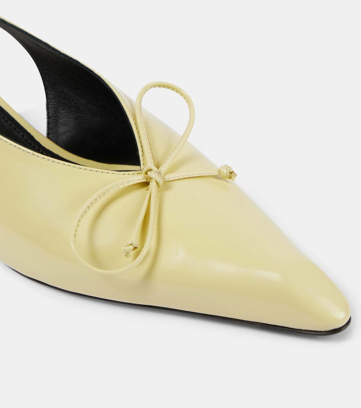サンダル・ミュール Jacquemus Les Cubisto Yellow Leather Mules 27371559_57937146_600.jpg