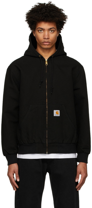 Photo: Carhartt Work In Progress Black WIP Active Jacket