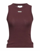 Mcqueen Womens Tank top Chocolate in Brown
