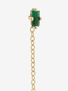 Lizzie Mandler Fine Jewelry 18K Yellow Gold Floating Thread Emerald Earrings