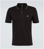 C.P. Company Cotton-blend piqué polo shirt