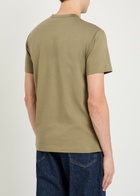 Belstaff Logo-appliquéd Cotton T-shirt Green