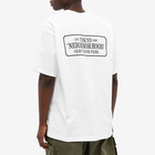 Neighborhood Men's Bar & Shield T-Shirt in White