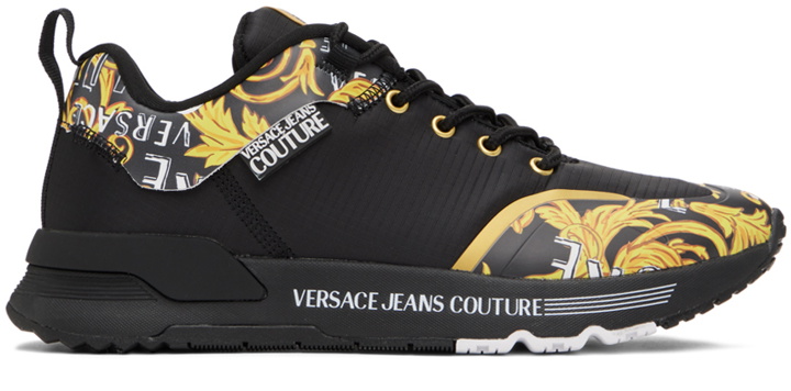 Photo: Versace Jeans Couture Black Regalia Baroque Sneakers