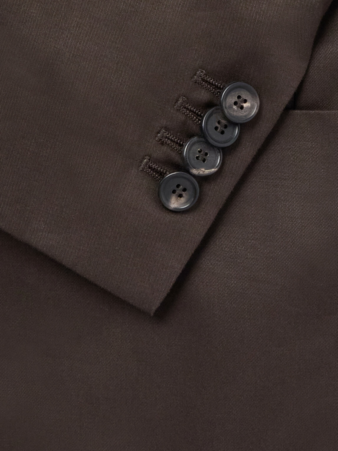 De Petrillo - Cotton Suit Jacket - Brown