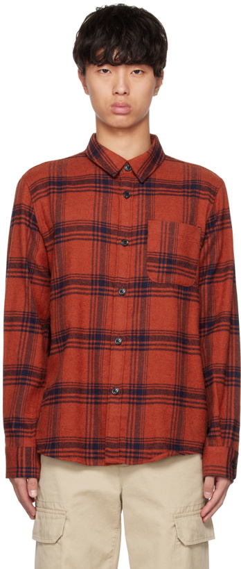 Photo: A.P.C. Red Trek Shirt