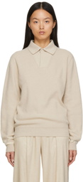 Loro Piana Beige Open Polo