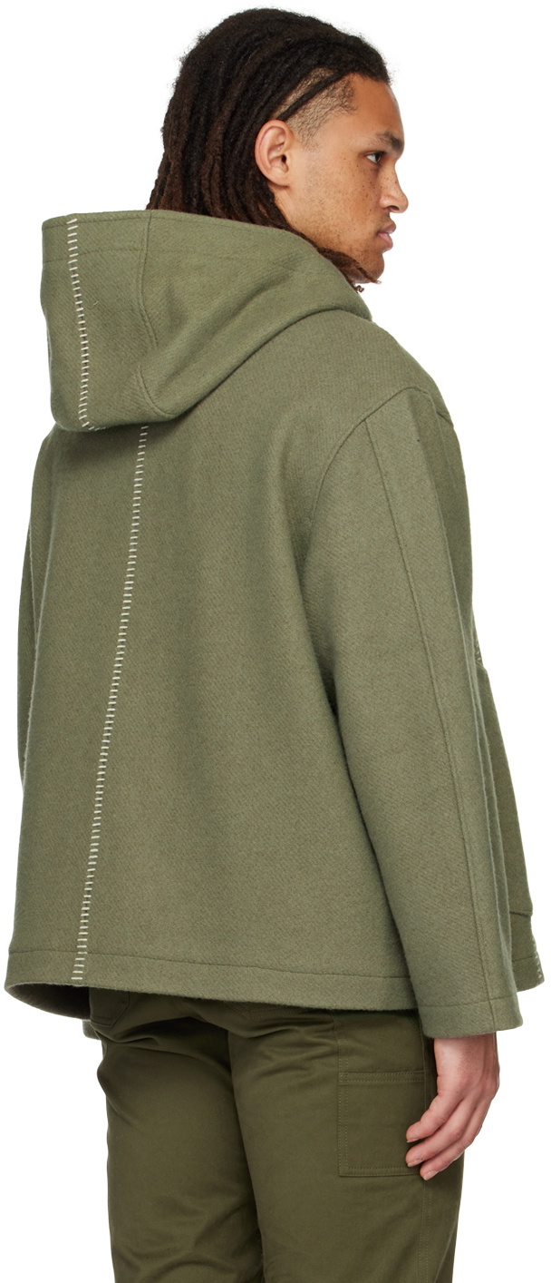 3MAN Green Blanket Jacket