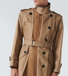 Sacai Gabardine trench coat
