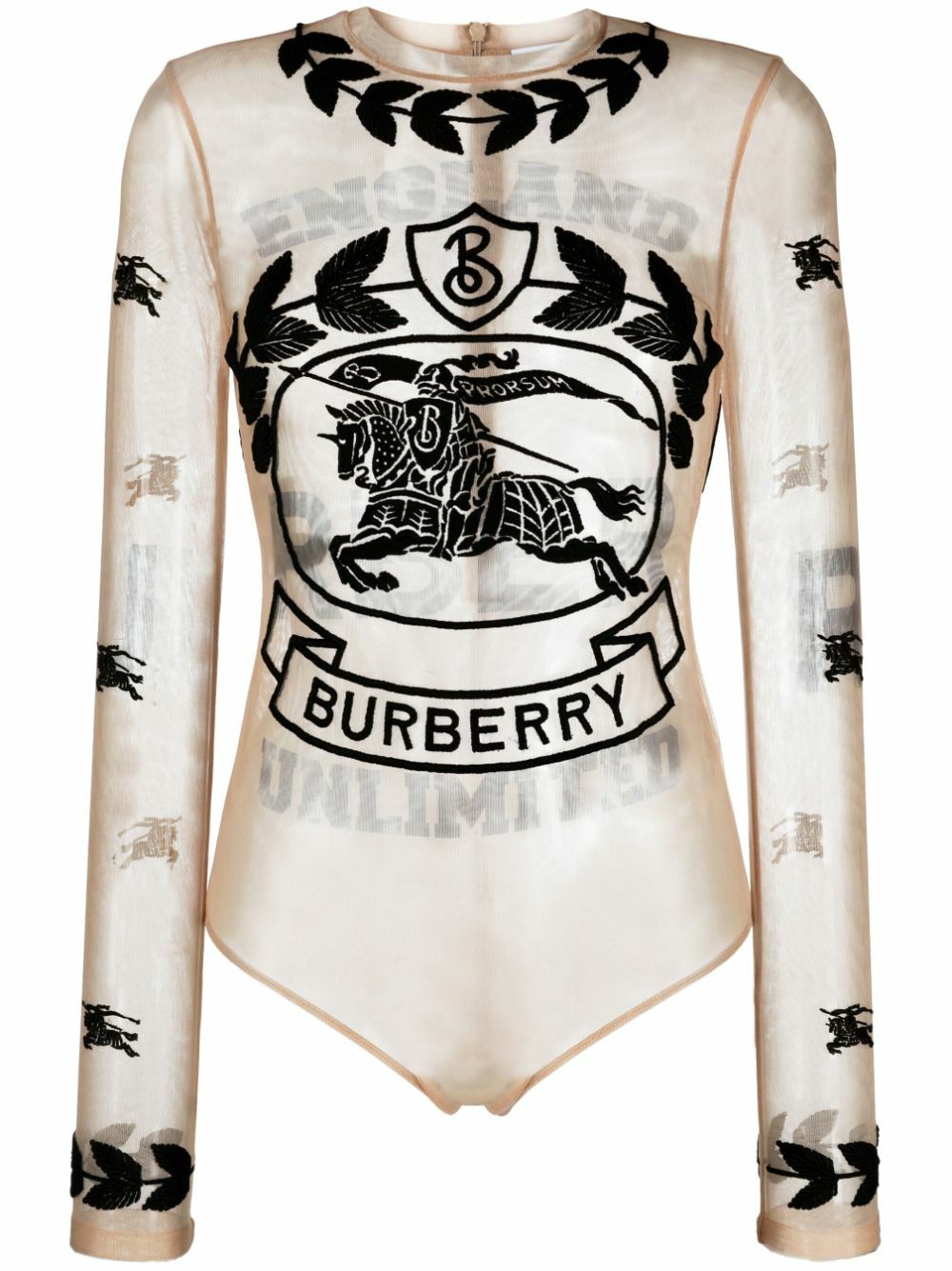 BURBERRY - Logo Bodysuit Burberry BURBERRY - Logo Bodysuit Burberry